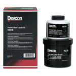 Devcon Plastic Steel Liquid Epoxy, 1 Lb