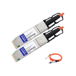 AddOn Cisco QSFP-H40G-AOC3M Compatible TAA Compliant 40GBase-AOC QSFP+ to QSFP+ Direct Attach Cable (850nm, MMF, 3m) - 100% compatible and guaranteed to work