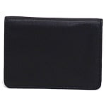 Samsonite Leather Business Card Holder, 4 1/16in x 3in x 1/2in, Black