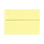 LUX Invitation Envelopes, A7, Peel & Stick Closure, Lemonade Yellow, Pack Of 250