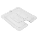 Carlisle StorPlus 1/6 Size Food Pan Cover, 6-5/16in x 6-3/4in, Clear