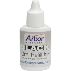 SKILCRAFT Stamp Pad Ink, Black (AbilityOne 7510-01-207-3961)