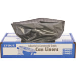 Stout Trash Bags, 1-mil, 7 - 10 Gallons, 24in x 24in, Brown, Carton Of 250