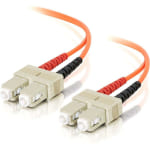 C2G-2m SC-SC 62.5/125 OM1 Duplex Multimode PVC Fiber Optic Cable (LSZH) - Orange - Fiber Optic for Network Device - SC Male - SC Male - 62.5/125 - Duplex Multimode - OM1 - LSZH - 2m - Orange