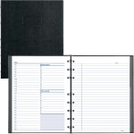 Blueline NotePro And Graphics Notebook, 7 7/16in x 9 1/2in, Black