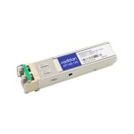 AddOn - SFP (mini-GBIC) transceiver module (equivalent to: Ciena NTK591PH) - GigE - 1000Base-CWDM - LC single-mode - up to 74.6 miles - 1530 nm - TAA Compliant