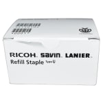 Ricoh Staple Refill Cartridge, Type U, 1-1/2in