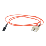 C2G 7m MTRJ-SC 62.5/125 OM1 Duplex Multimode PVC Fiber Optic Cable - Orange - Patch cable - MT-RJ multi-mode (M) to SC multi-mode (M) - 7 m - fiber optic - duplex - 62.5 / 125 micron - OM1 - molded - orange