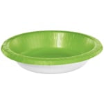 Amscan Paper Bowls, 20 Oz, Kiwi Green, 20 Bowls Per Box, Case Of 5 Boxes