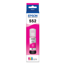 Epson 552 Claria ET Premium High-Yield Magenta Ink Bottle, T552320-S