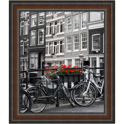 Amanti Art Picture Frame, 25in x 21in, Matted For 16in x 20in, Trio Oil-Rubbed Bronze