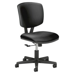 Sinfonia Sing Ergonomic Mesh Mid-Back Task Chair, Armless, White