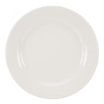 QM Air Force Dinner Plates, 10in, White, Pack Of 24 Plates