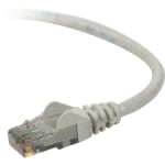 Belkin Cat. 6 UTP Patch Cable - RJ-45 Male - RJ-45 Male - 25ft - Gray