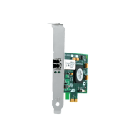 Allied Telesis 1000SX LC PCI Express x1 Adapter Card - PCI Express x1 - Optical Fiber - 1000Base-SX - Plug-in Card - TAA Compliant