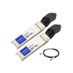 AddOn 0.5m Intel Compatible SFP+ DAC - Direct attach cable - SFP+ to SFP+ - 1.6 ft - twinaxial - active