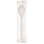 Eco-Products PSM Cutlery Plant Starch Spoons, 7in, White, Pack Of 750 Spoons