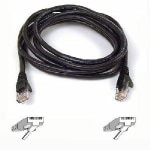 Belkin FastCAT Cat. 5E UTP Patch Cable - 5ft - Black