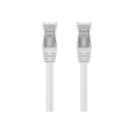 Belkin - Patch cable - RJ-45 (M) to RJ-45 (M) - 2 ft - CAT 6 - snagless - white - for Omniview SMB 1x16, SMB 1x8; OmniView SMB CAT5 KVM Switch