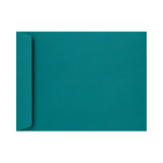 LUX Open-End 10in x 13in Envelopes, Peel & Press Closure, Teal, Pack Of 50