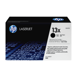 HP 13X High-Yield Black Toner Cartridge, Q2613X