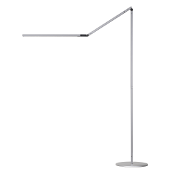 Koncept Z-Bar LED Floor Lamp, 44inH, Warm/Silver