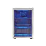 Danby DBC026A1BSSDB - Drinks chiller - width: 17.5 in - depth: 19.7 in - height: 27.1 in - 2.6 cu. ft - stainless steel