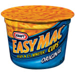 Kraft Easy Mac Original Microwave Single Serve Dinners, 2.05 Oz, Box Of 10