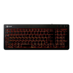 BUSlink i-Rocks KR-6820E-BK Slim USB Keyboard