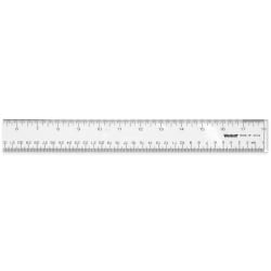 Westcott Transparent Acrylic Ruler, 18in