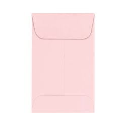 LUX Coin Envelopes, #1, Gummed Seal, Candy Pink, Pack Of 1,000