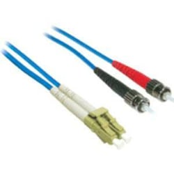 C2G-2m LC-ST 62.5/125 OM1 Duplex Multimode Fiber Optic Cable (Plenum-Rated) - Blue - Fiber Optic for Network Device - LC Male - ST Male - 62.5/125 - Duplex Multimode - OM1 - Plenum-Rated - 2m - Blue