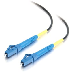 C2G-5m LC-LC 9/125 OS1 Simplex Singlemode PVC Fiber Optic Cable - Black - 5m LC-LC 9/125 Simplex Single Mode OS2 Fiber Cable - Black - 16ft