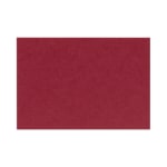 LUX Flat Cards, A2, 4 1/4in x 5 1/2in, Garnet Red, Pack Of 50