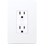 TP-Link Kasa Smart KP200 - Kasa Smart Plug, In-Wall Smart Home Wi-Fi Outlet - Works with Alexa, Google Home & IFTTT, No Hub Required, Remote Control, ETL Certified , White