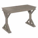 Bush Furniture Homestead 48inW Writing Desk, Driftwood Gray, Standard Delivery