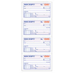 Adams Carbonless 2-Part Money/Rent Receipt Book, 5 1/4in x 11in, Book Of 200 Sets