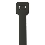 Partners Brand UV Cable Ties, 175 Lb, 24in, Black, Case Of 100