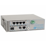 Omnitron Systems Managed iConverter 4xT1/E1 MUX/M - 4 Data Channels - Twisted Pair - 1 Gbit/s - 1 x RJ-45