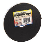 Hygloss Magnetic Tape, 0.5in x 8.33 Yd., Black, Pack Of 3