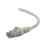 Belkin Cat.6 UTP Patch Cable - RJ-45 Male Network - RJ-45 Male Network - 25ft - Gray