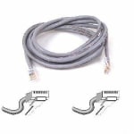 Belkin - Patch cable - RJ-45 (M) to RJ-45 (M) - 1.5 ft - UTP - CAT 5e - gray - for Omniview SMB 1x16, SMB 1x8; OmniView SMB CAT5 KVM Switch