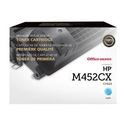 Office Depot Brand Remanufactured High-Yield Cyan Toner Cartridge Replacement For HP 410X, OD410XC