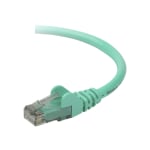 Belkin - Patch cable - RJ-45 (M) to RJ-45 (M) - 14 ft - UTP - CAT 5e - snagless - green - for Omniview SMB 1x16, SMB 1x8; OmniView SMB CAT5 KVM Switch