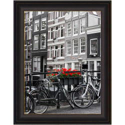 Amanti Art Picture Frame, 35in x 25in, Matted For 20in x 30in, Trio Oil-Rubbed Bronze