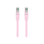 Belkin High Performance - Patch cable - RJ-45 (M) to RJ-45 (M) - 5 ft - UTP - CAT 6 - molded, snagless - pink - for Omniview SMB 1x16, SMB 1x8; OmniView SMB CAT5 KVM Switch