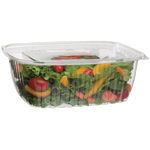 Eco-Products Rectangular Deli Containers, 64 Oz, Clear, Pack Of 200 Containers