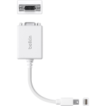 Belkin Mini DisplayPort/VGA Video Cable, 1ft, White, BKNF2CD049B