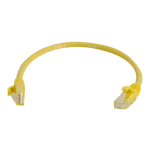 C2G 50ft Cat6 Ethernet Cable - Snagless Unshielded (UTP) - Yellow - Patch cable - RJ-45 (M) to RJ-45 (M) - 50 ft - CAT 6 - molded, snagless, stranded - yellow