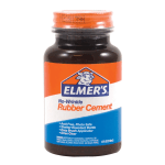 Elmers Rubber Cement, 4 Oz.